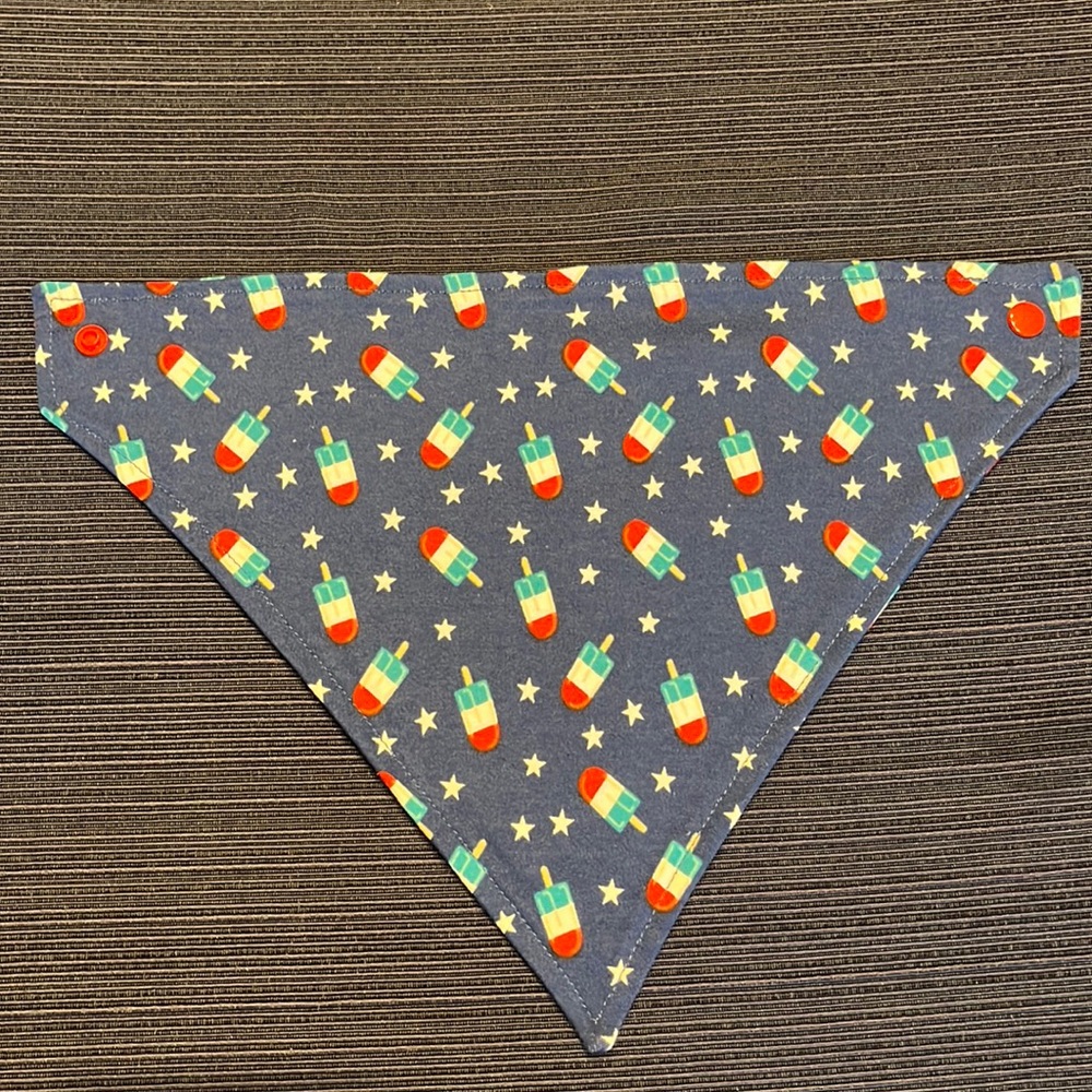 Popsicles baby bandana bib